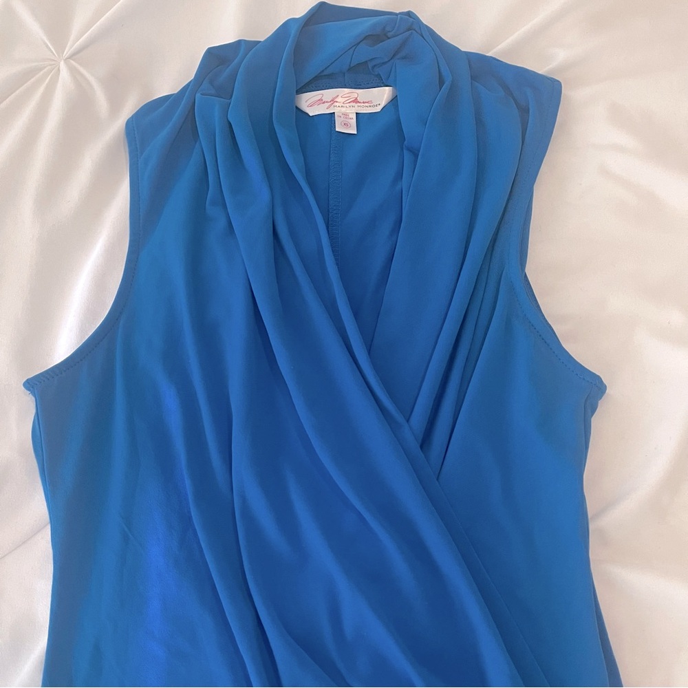 Marilyn Monroe Bodysuit XS Blue